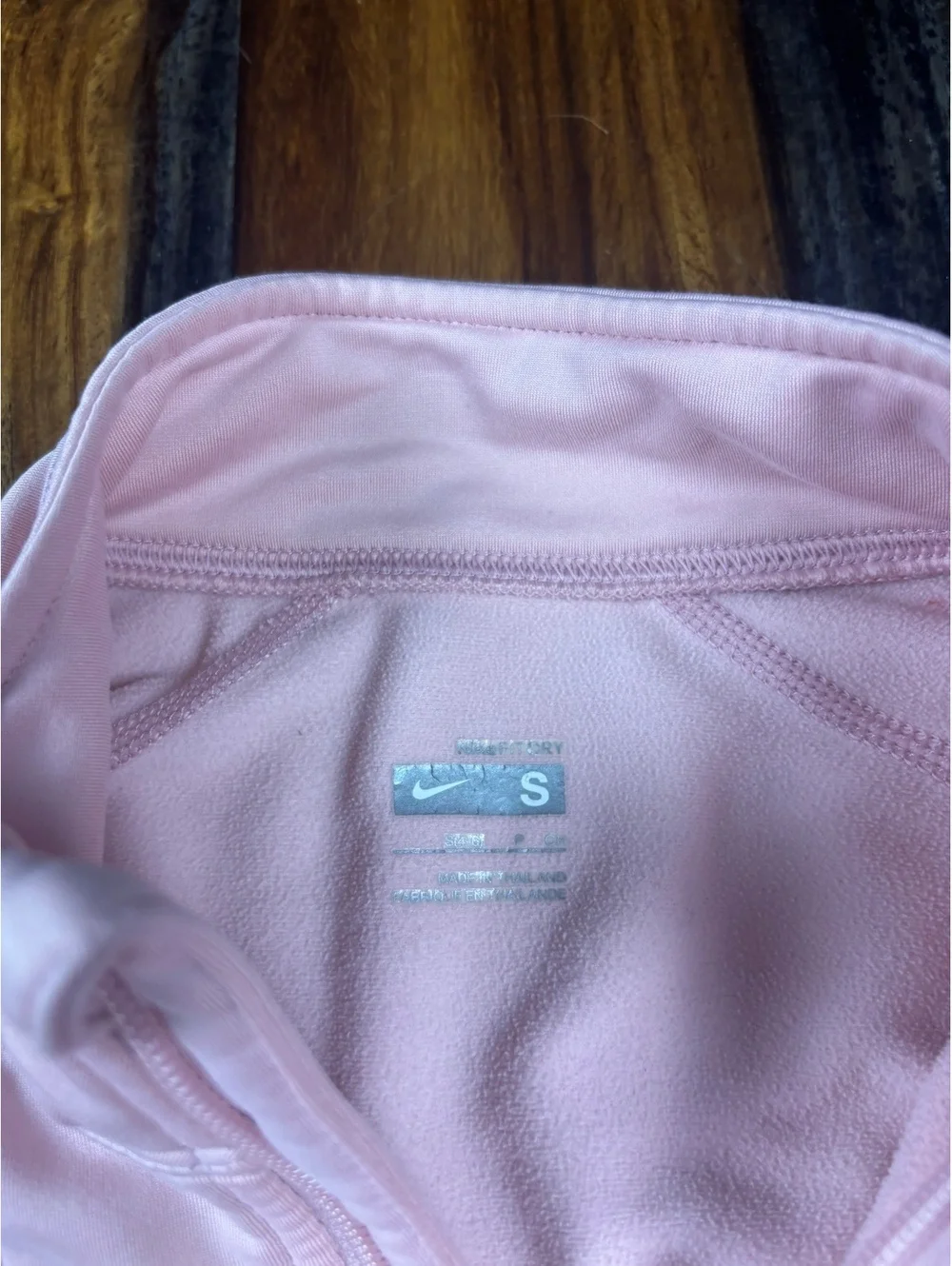 Nike Y2K Pink Full Zip Running Jacket